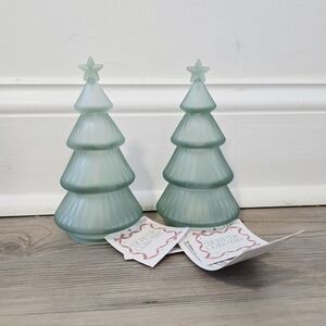 Target Bullseye Playground Christmas 2025 Light Up Glass Tree Set Matte Green